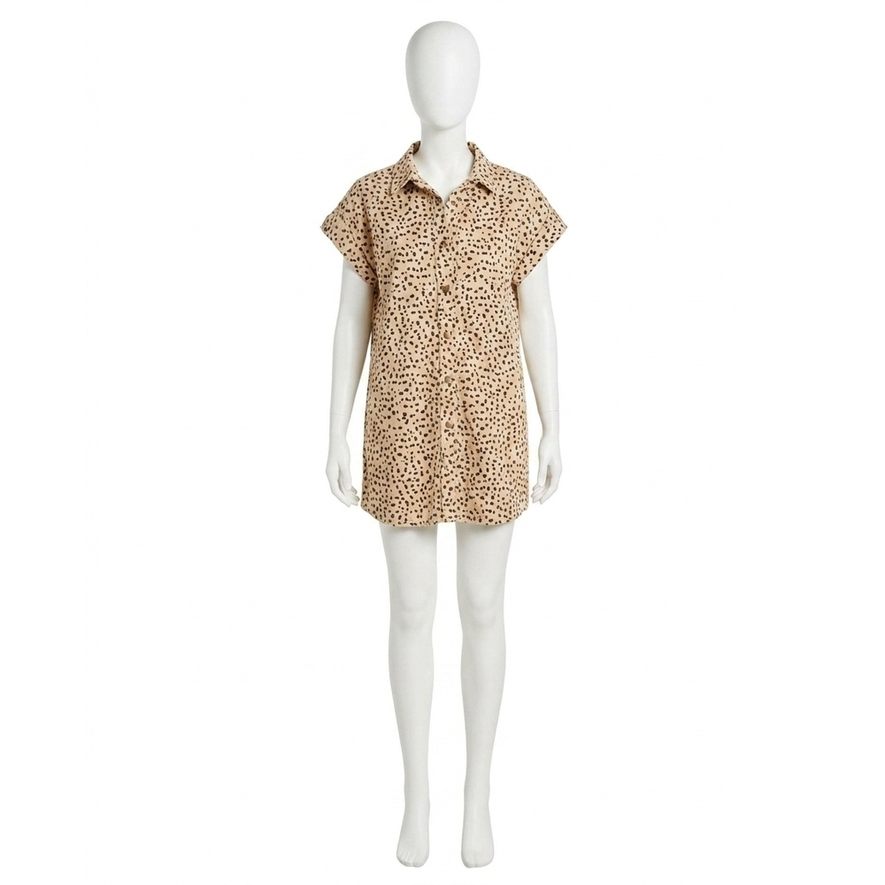 NEW STEVE MADDEN ilara mini dress in desert sand